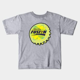 Vintage Atomic Soda Bottlecap Kids T-Shirt